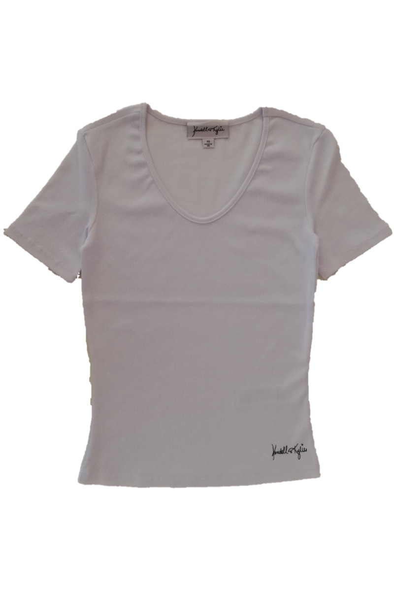 Tricou KENDALL + KYLIE, Gri, Gri