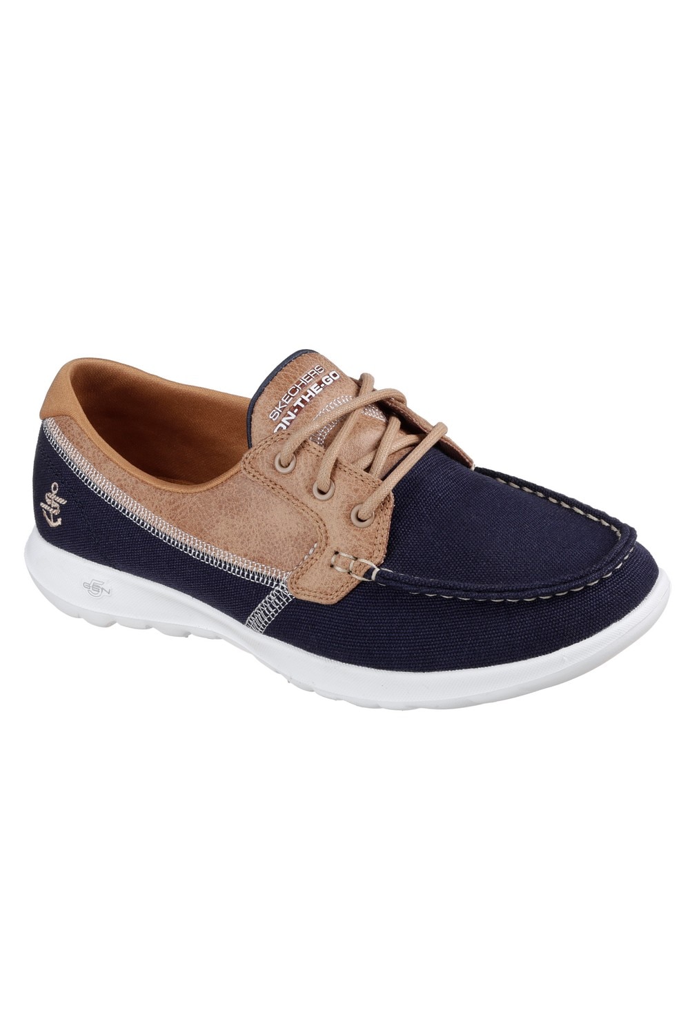 Mocasini Go Walk Lite Coral, Albastru