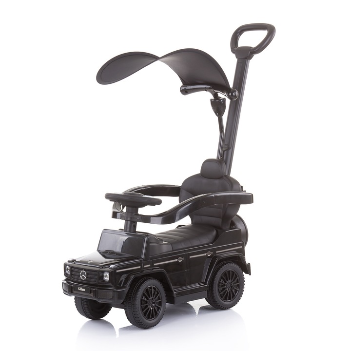 Autó fogantyúval/napellenzővel Chipolino, Mercedes G350D, 12+, Fekete