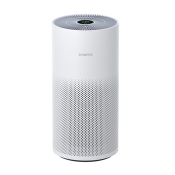 Purificator de aer Xiaomi SmartMi, Capacitate filtrare 400m³/h, Filtru Hepa, Display OLED, Silentios, Touch Screen, Control prin gesturi, Alb Purificator de aer Xiaomi SmartMi, Capacitate filtrare 400m³/h, Filtru Hepa, Display OLED, Silentios, Touch Screen, Control prin gesturi, Alb