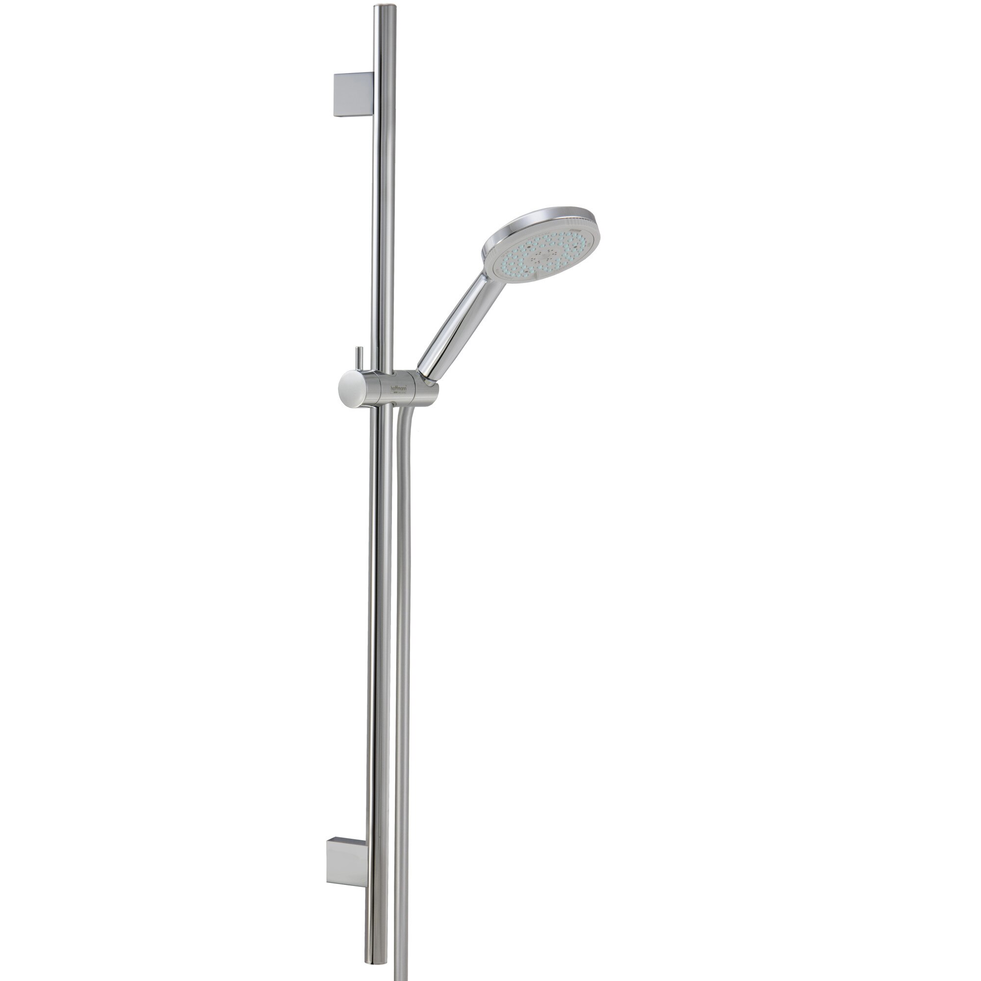 Set coloana si para de dus, Hoffmann, Atlanta Silverline, Alama, 3 functii, 160 cm, Argintiu