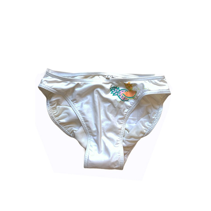 Детски бански JUP DSW-24-4-2 b5782, Долна част, Класическа кройка, Бял, Размер 150-158 см