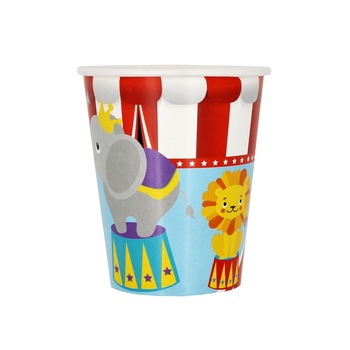 Set 8 pahare 260 ml Circus Set 8 pahare 260 ml Circus