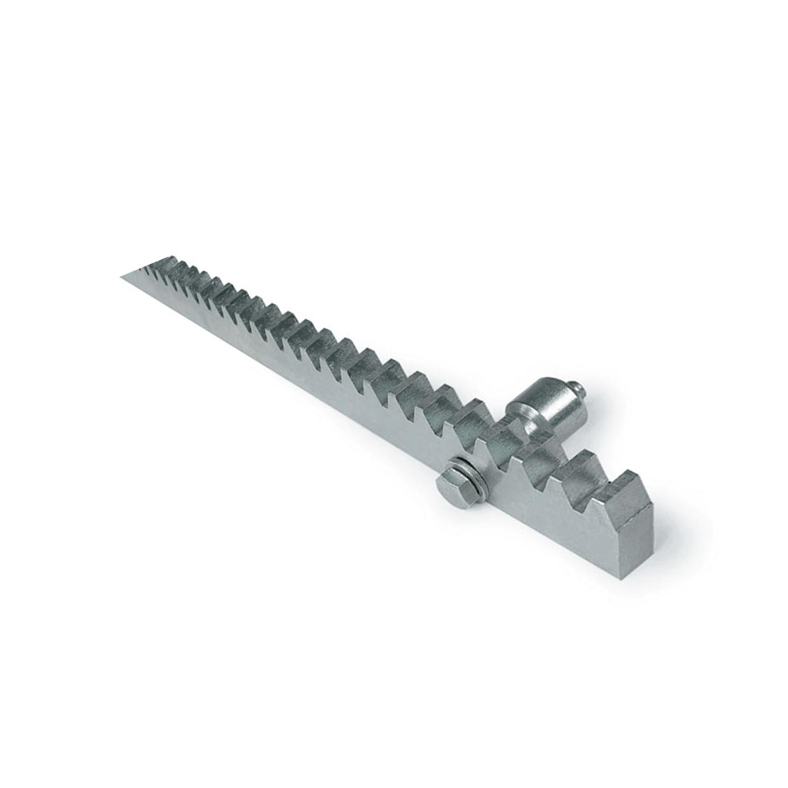 Cremaliera metalica zincata, BFT, CVZ-S, pentru automatizari porti culisante, 1m