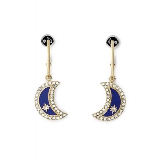 Cercei Fossil Vintage Motifs JF03555710, Auriu