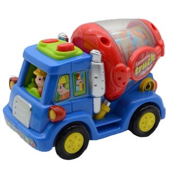 Jucarie pentru baieti betoniera Huile Toys 386ABC, Multicolor Jucarie pentru baieti betoniera Huile Toys 386ABC, Multicolor