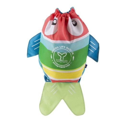 Rucsac pentru parc sau plaja Imaginarium Aquario Marine Squette cu plasa pentru scurgere nisip