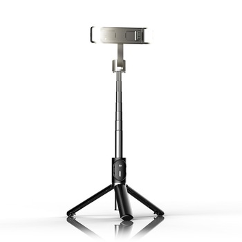 Selfie stick LED, Bluetooth, Extensibil, Compatibil cu iPhone 12/11 / XR / X / Pro/ Android, Negru Selfie stick LED, Bluetooth, Extensibil, Compatibil cu iPhone 12/11 / XR / X / Pro/ Android, Negru