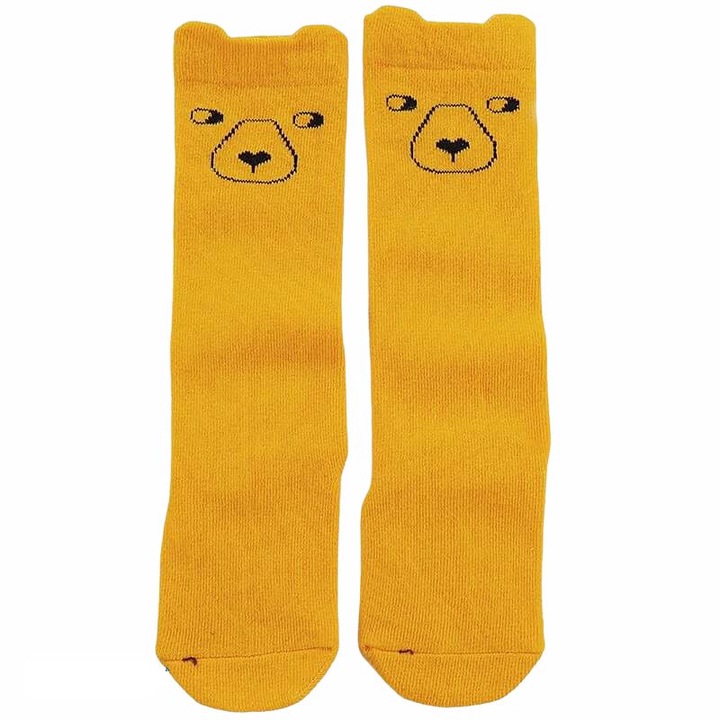 Дълги животински чорапи, Жълт