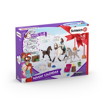 Set de figurine Schleich Calendar de advent Horse Club 2021 Set de figurine Schleich Calendar de advent Horse Club 2021