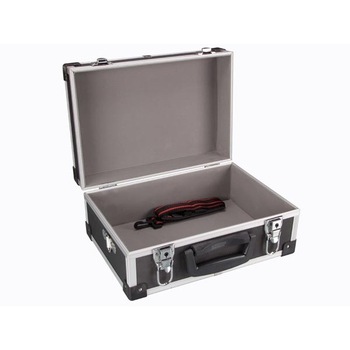 Geanta scule Perel cu margini Aluminiu 320 x 230 x 155 mm Neagra Geanta scule Perel cu margini Aluminiu 320 x 230 x 155 mm Neagra