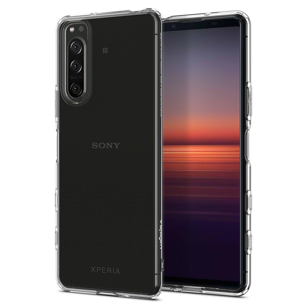 Husa pentru Sony Xperia 5 II Spigen Liquid Crystal transparenta