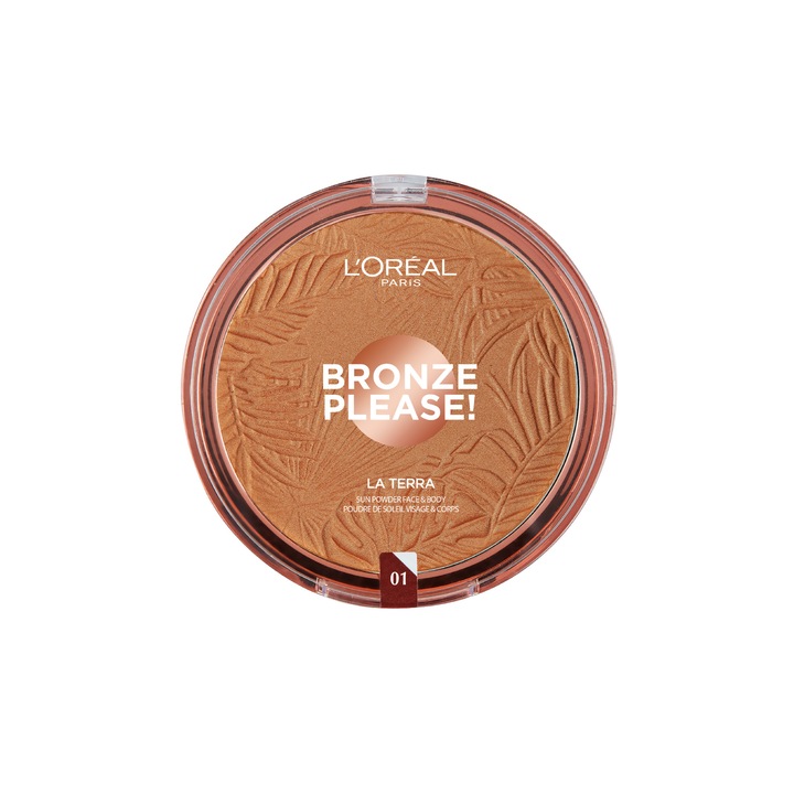 L'Oréal Paris La Terra Glam Bronz, bronosító 01