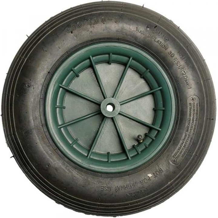 Talicska kerék műanyag felnis 3.50-8 pumpálható