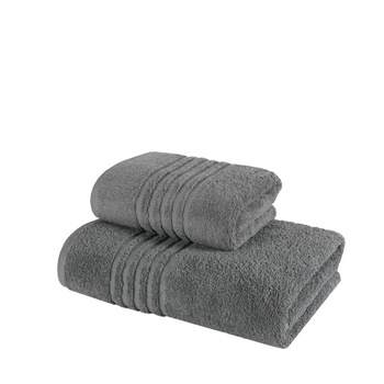 Set 2 Prosoape CASSATEX , PUCIOASA , Color Gri, 50X90 / 70X140 cm Set 2 Prosoape CASSATEX , PUCIOASA , Color Gri, 50X90 / 70X140 cm