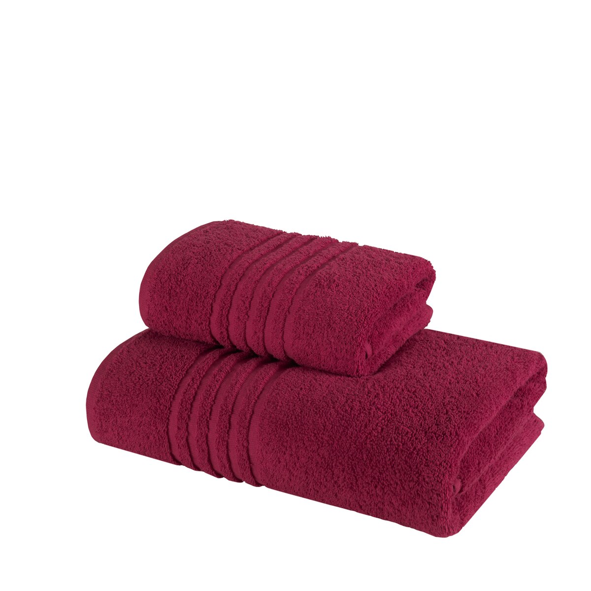 Set 2 Prosoape CASSATEX , PUCIOASA , Grena , 50X90 / 70X140 cm