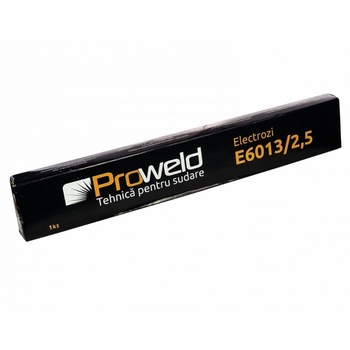 Electrozi rutilici ProWELD E6013 - 2.5mm, 1kg Electrozi rutilici ProWELD E6013 - 2.5mm, 1kg