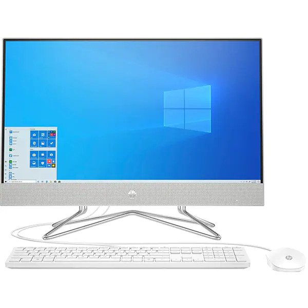Sistem PC All in One HP Pavilion 24-dp0068nq, AMD Ryzen 5-4500U pana la 4.0GHz, 23.8