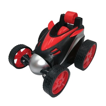 Masinuta pentru cascadorii cu telecomanda, 360 Demon, 12 cm, rosu Masinuta pentru cascadorii cu telecomanda, 360 Demon, 12 cm, rosu