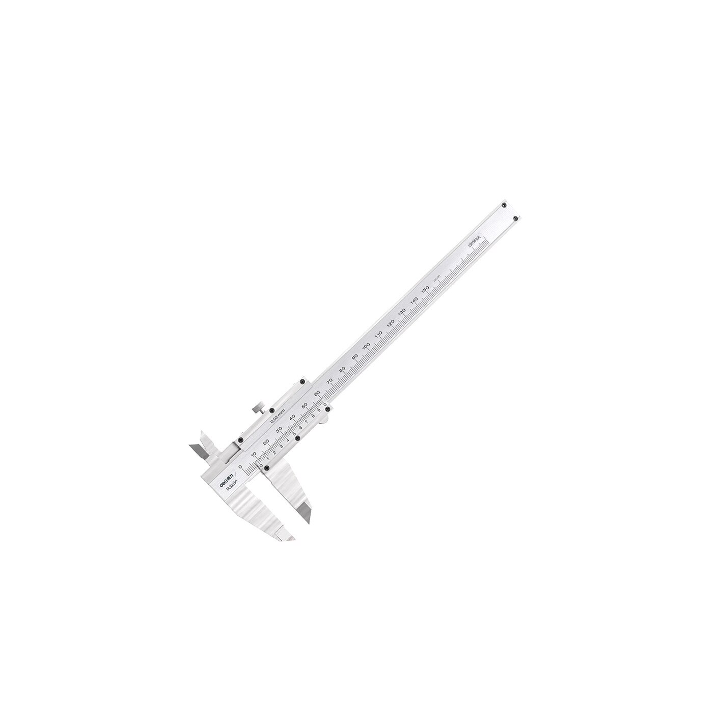 Subler mecanic 150mm Deli Tools EDL92150, Argintiu