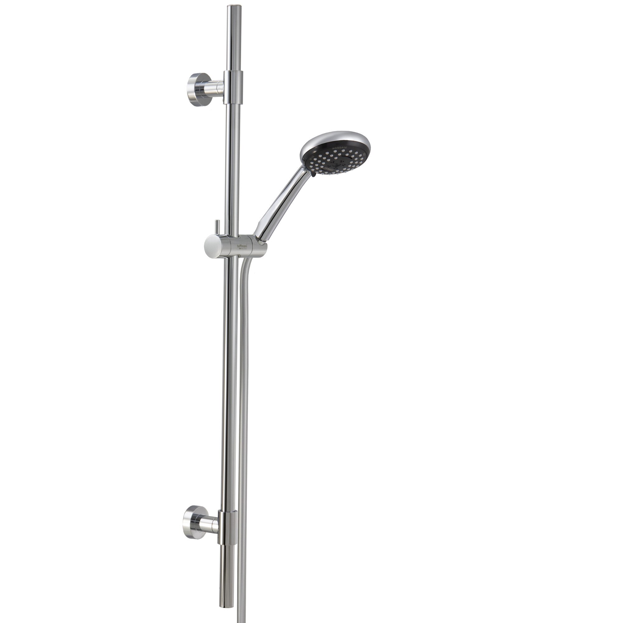 Set coloana si para de dus cu 3 functii, Hoffmann, Essensa Plus, Silverline, Alama, 160cm, Argintiu