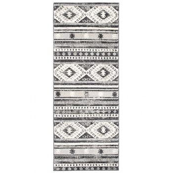 Covor Ethno Vintage Runner Chemex Z552A Negru 80x200 Covor Ethno Vintage Runner Chemex Z552A Negru 80x200