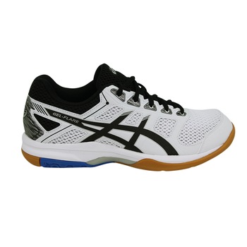Pantofi sport pentru handbal Asics Gel Flare 6, Material sintetic/Textil/Cauciuc, Alb/Negru, Negru/Alb Pantofi sport pentru handbal Asics Gel Flare 6, Material sintetic/Textil/Cauciuc, Alb/Negru, Negru/Alb
