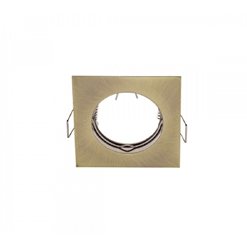 Spot rotund SA-910 auriu satinat 12A bec MR16