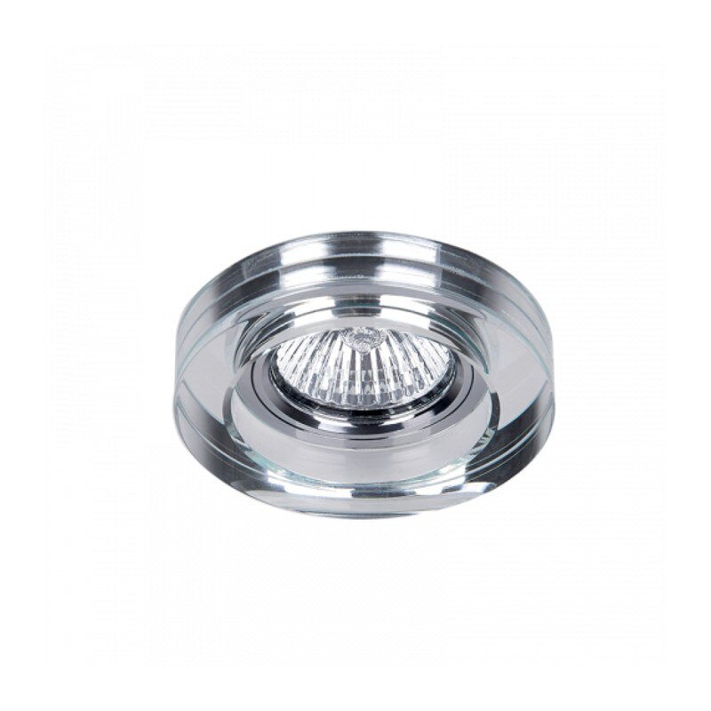 Spot rotund CR-778R/BK 12V MR16 sticla clara