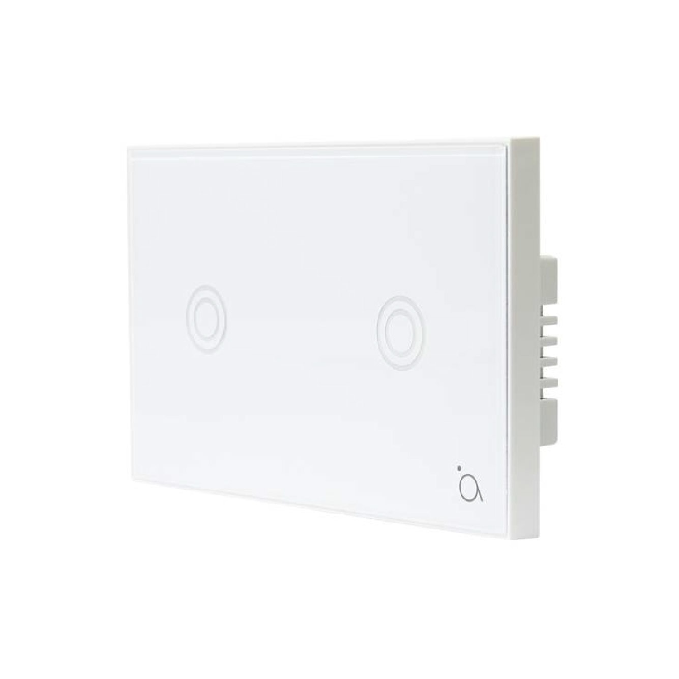 Intrerupator inteligent cu Touch, AirLive, 2 canale, Z-Wave Plus