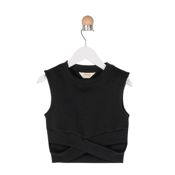 Maieu pentru fete, culoare neagra, colectia Lime 3129 Maieu pentru fete, culoare neagra, colectia Lime 3129