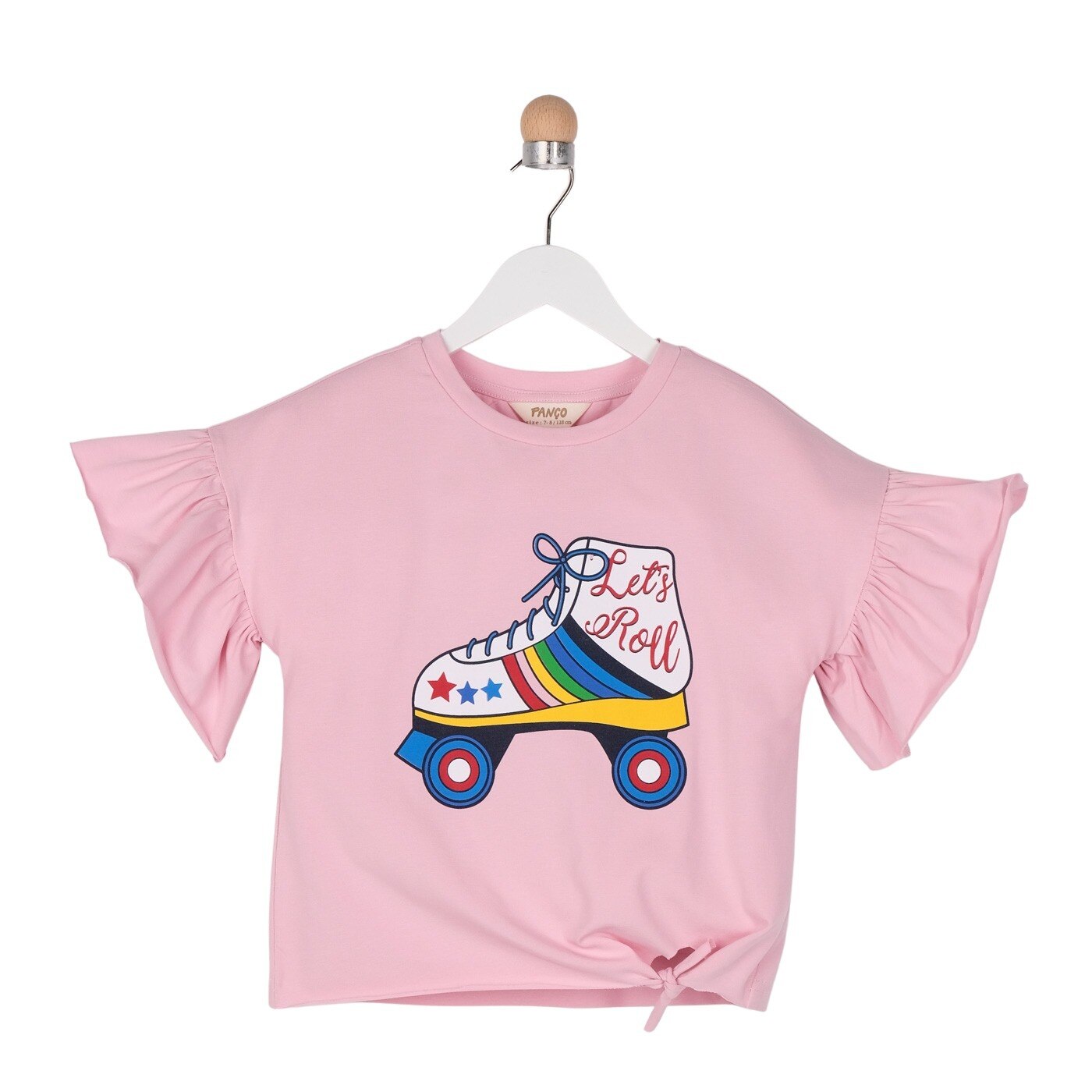 Tricou pentru fete, culoare roz 2130