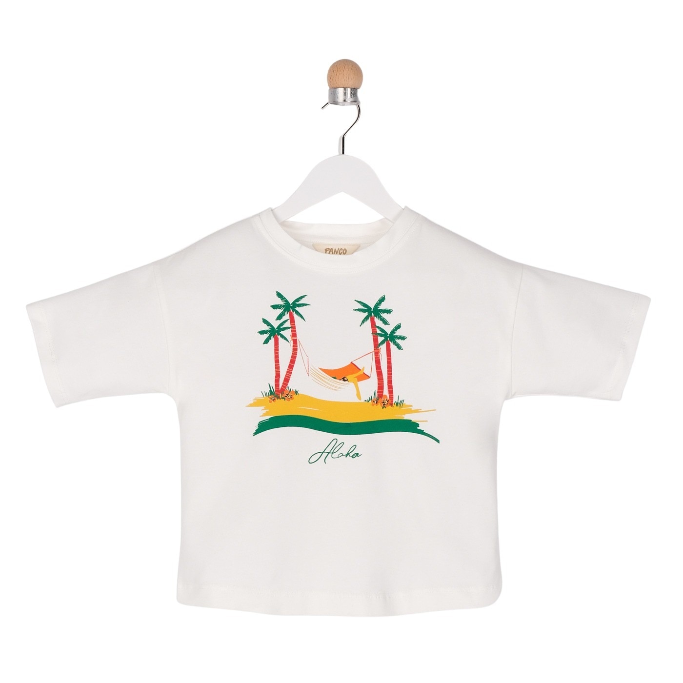 Tricou pentru fete, culoare alba 2076