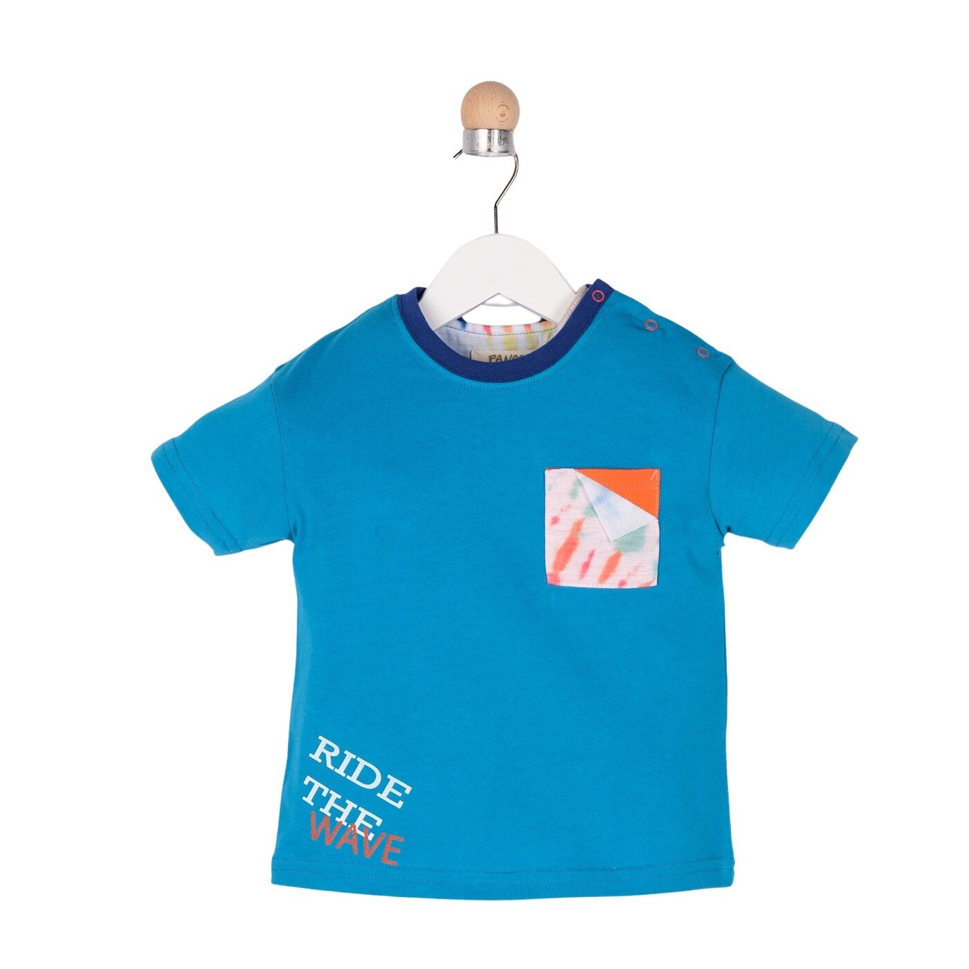 Tricou pentru baieti, culoare albastra, colectia Surfing Time 4006
