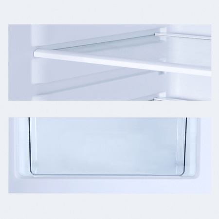 Combina frigorifica CHiQ FBM260L, 260L, clasa E, low frost, garantie compresor 12 ani, 39 db, dark inox