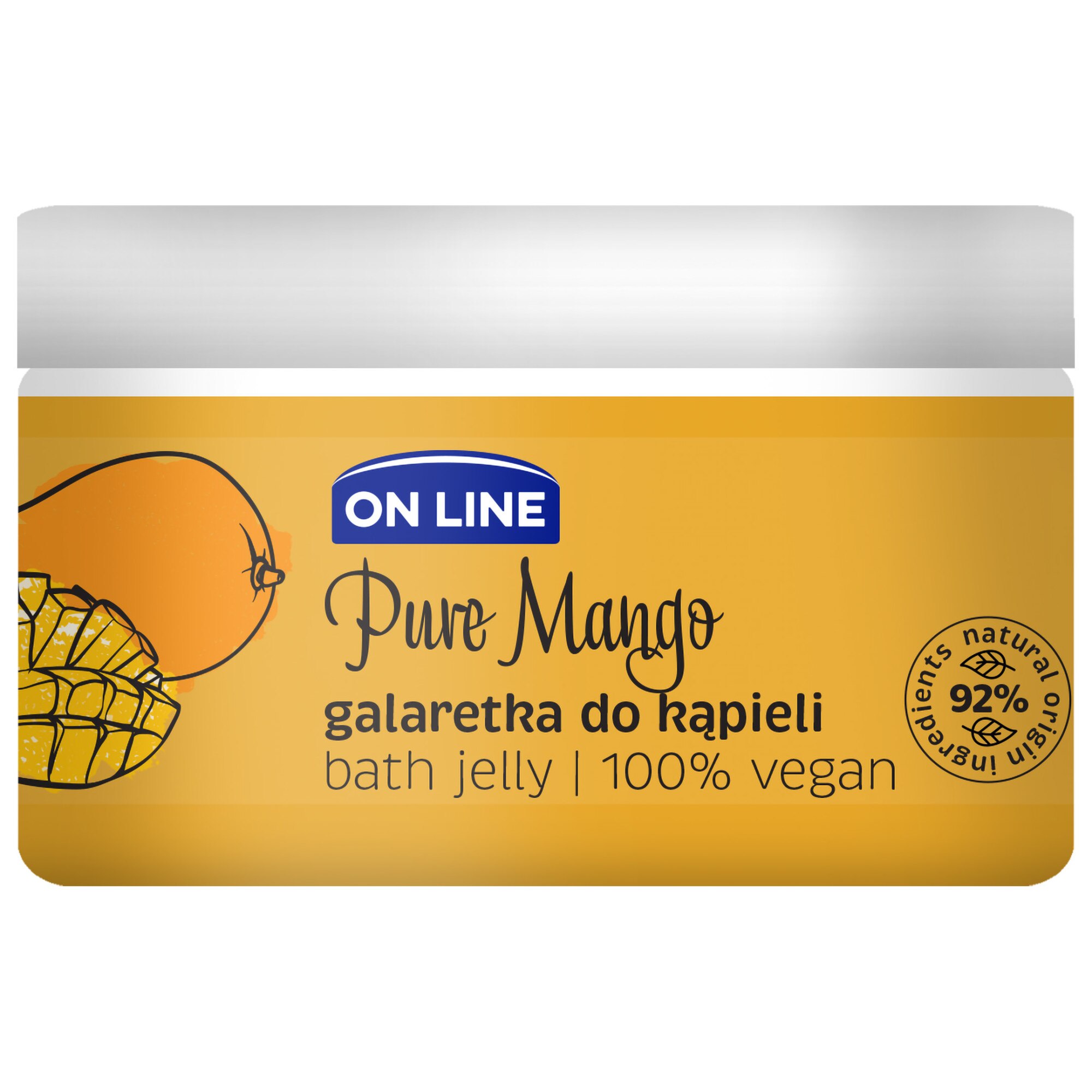 Jeleu pentru baie On line cu aroma de mango, 230 ml