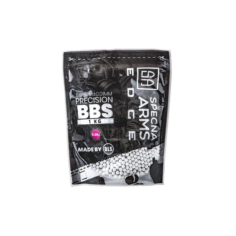 Bile Airsoft Specna Arms EDGE Precision 0.28g 1kg, albe