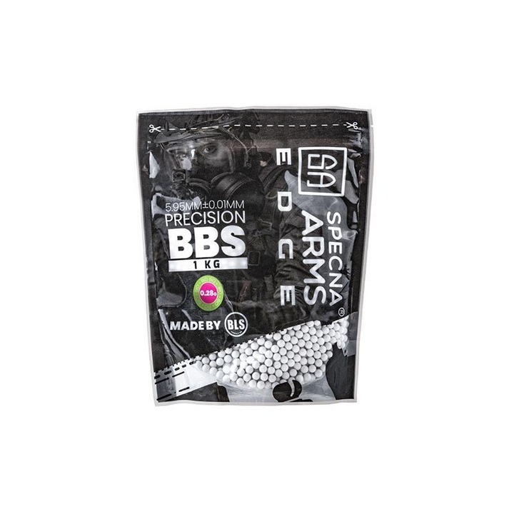 Bile Airsoft Specna Arms EDGE Bio Precision 0.28g 1kg, albe