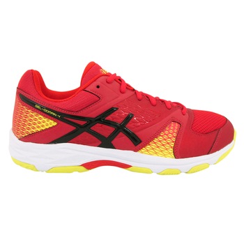 Pantofi sport pentru handbal Asics Gel Domain 4, Material sintetic/Textil/Cauciuc, Multicolor, Multicolor Pantofi sport pentru handbal Asics Gel Domain 4, Material sintetic/Textil/Cauciuc, Multicolor, Multicolor