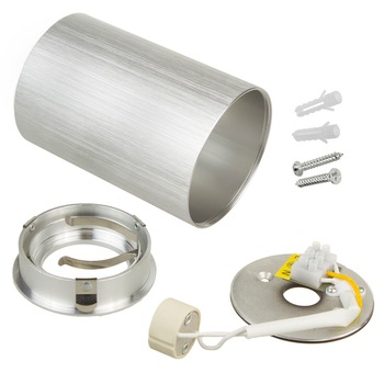 Plafoniera cu halogen GU10, MCE422 C/M, argintiu Plafoniera cu halogen GU10, MCE422 C/M, argintiu