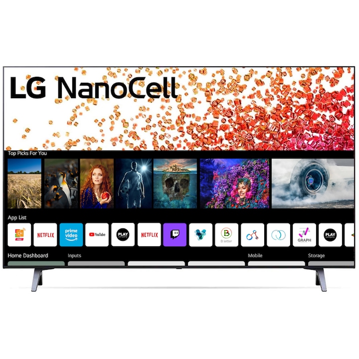 Телевизор LG 55NANO753PR, 55 (139 см), Smart, 4K Ultra HD, LED, Клас G