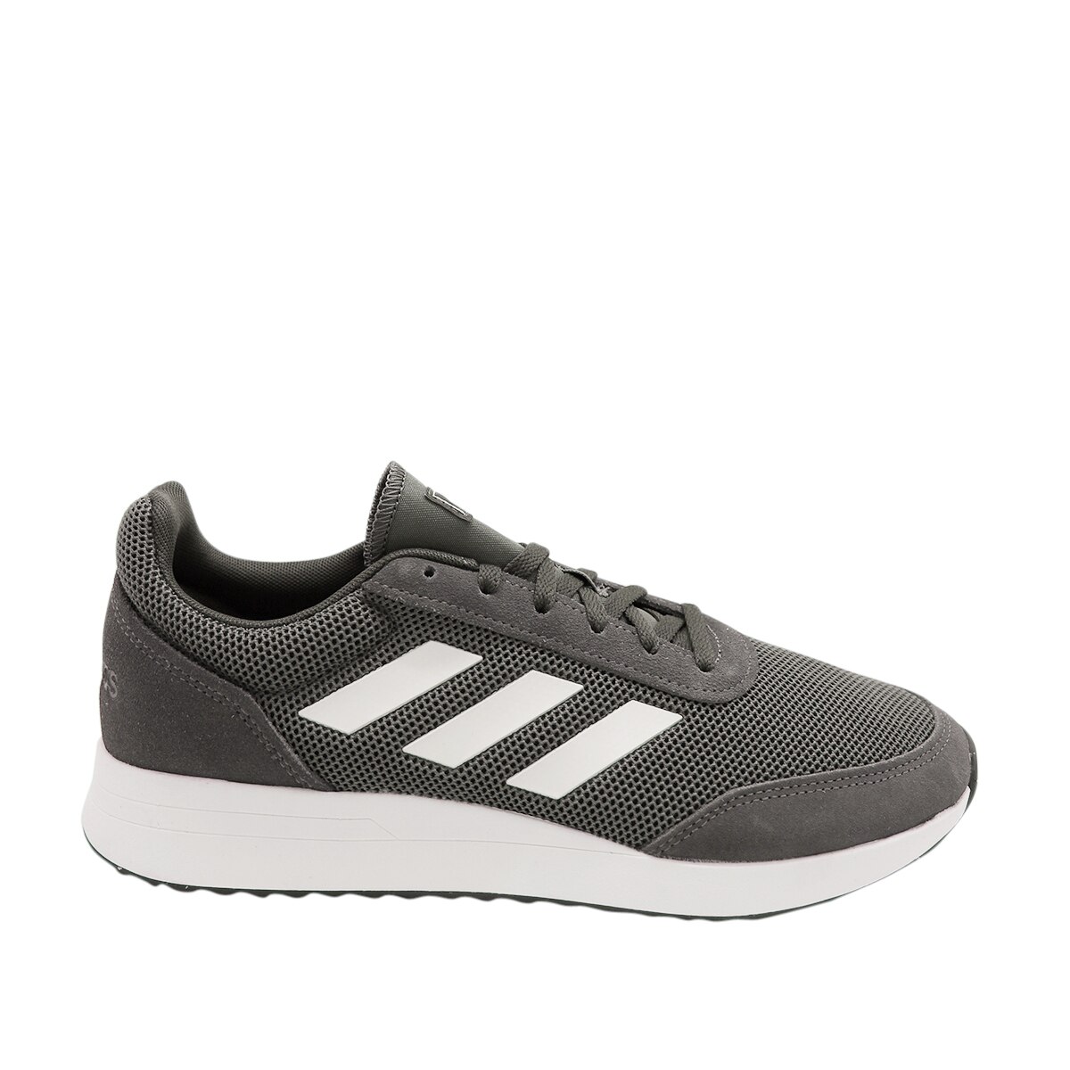 Pantofi sport pentru alergare Adidas Performace Run70S, Material sintetitc/Texti/Cauciuc, Alb/Gri