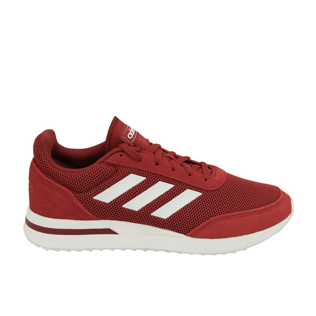 Pantofi sport pentru alergare Adidas Performace Run70S, Material sintetitc/Texti/Cauciuc, Rosu/Alb