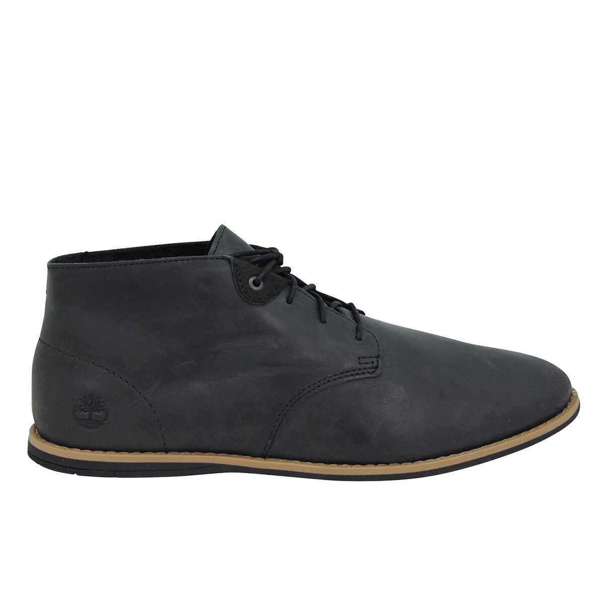 Ghete Timberland REVENIA CHUKKA, Piele naturala, Negru, Negru