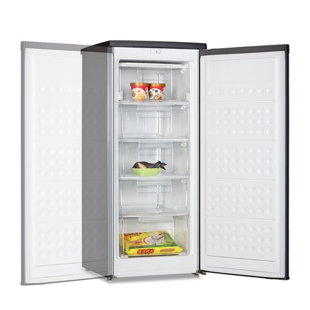 Congelator vertical CHiQ FSD140D42, 146L, clasa E, garantie compresor 12 ani, 41 db, dark inox