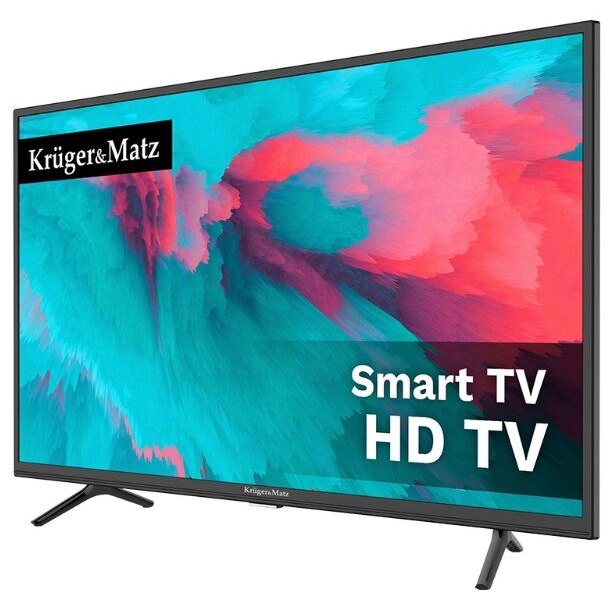Televizor SMART Kruger & Matz 32 inch HD TV, DVB-T2 / S2 H.265 HEVC, KM0232-S5