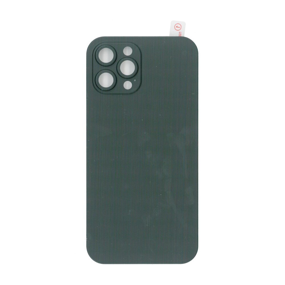 Capac spate si sticla protectie fata, negru, pentru iPhone 12 Pro Max (6.7)
