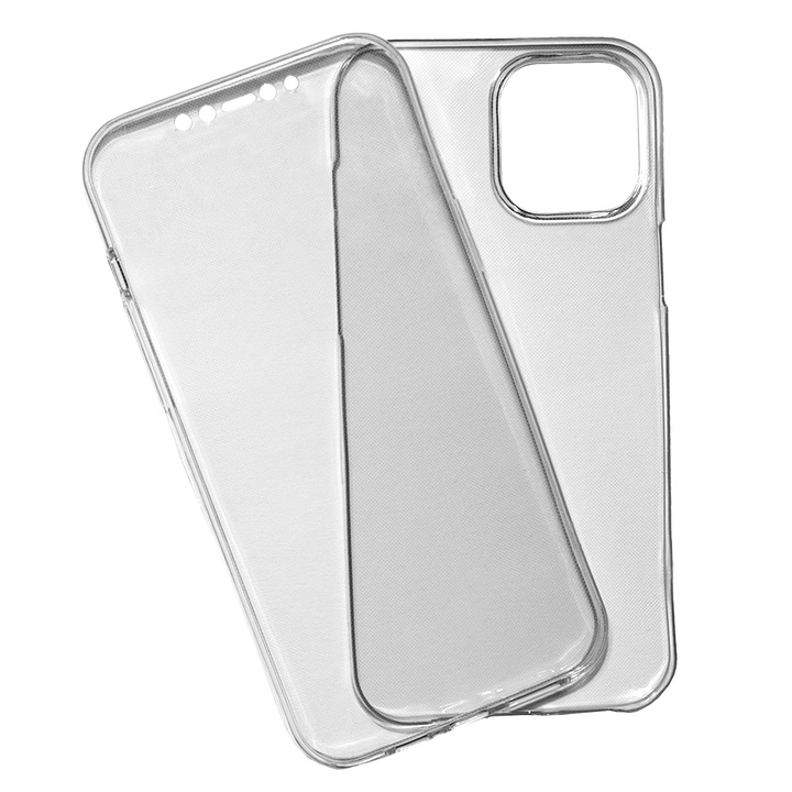 Husa de protectie 360°, United Case, TPU, Pentru Asus Zenfone 2 Laser ZE601KL / ZE600KL, Transparenta