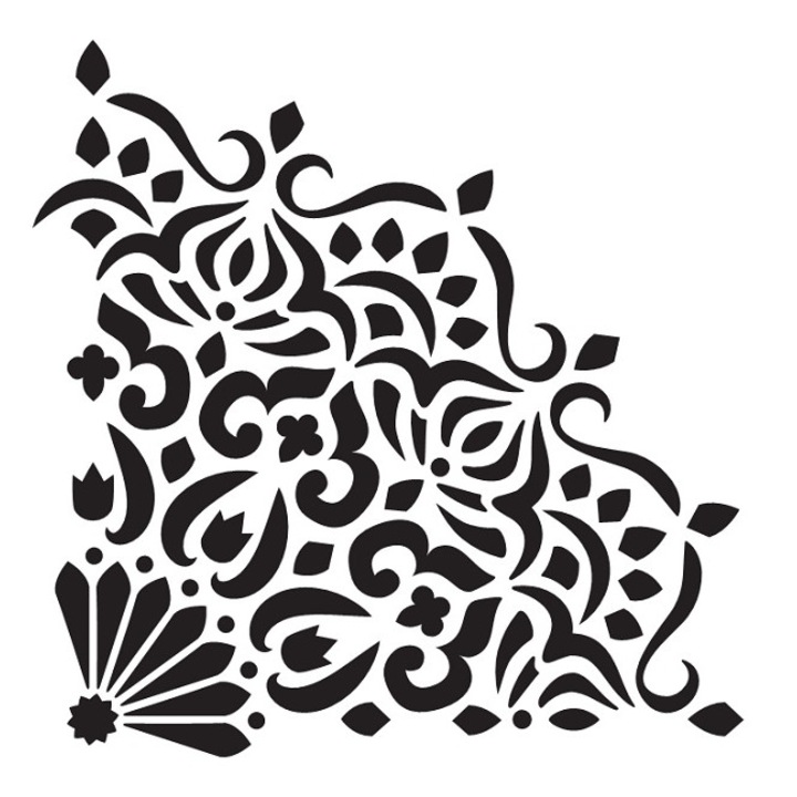 Sablon Refolosibil Mandala LIFE diametru 70cm, grosime 0.5mm; SP108.1PE4.70