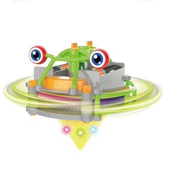 Jucarie circuit pentru copii, Flippy, Broscuta pe monociclu, Verde Jucarie circuit pentru copii, Flippy, Broscuta pe monociclu, Verde